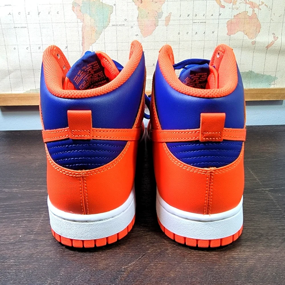 BRAND NEW Nike Dunk High Knicks Men's 10.5 - Picture 5 of 7
